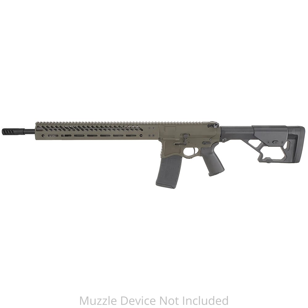 Seekins Precision DMR .223 Wylde 18" 1:8" 1/2"x28 TPI Bbl OD Green Rifle 0011300097-ODG