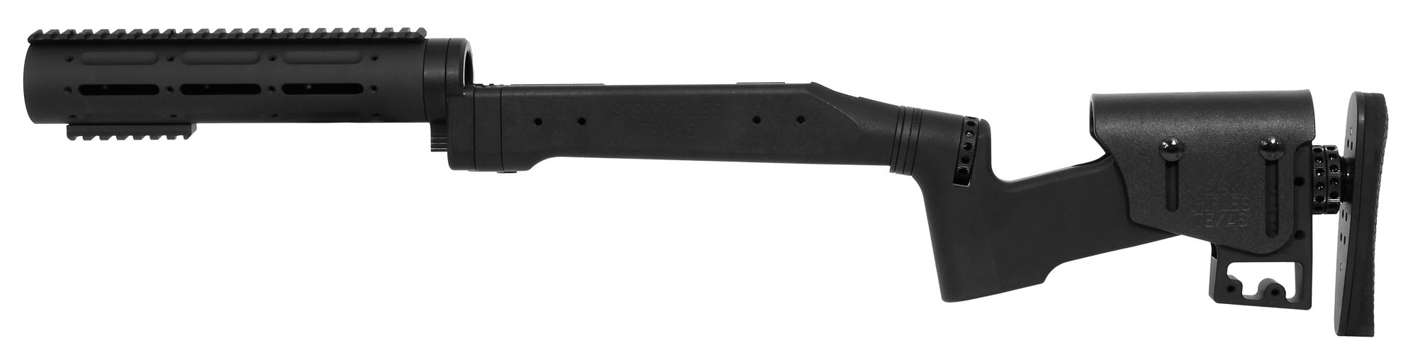 Remington 700P 5R 308 Win with Sisk STAR AR Stock