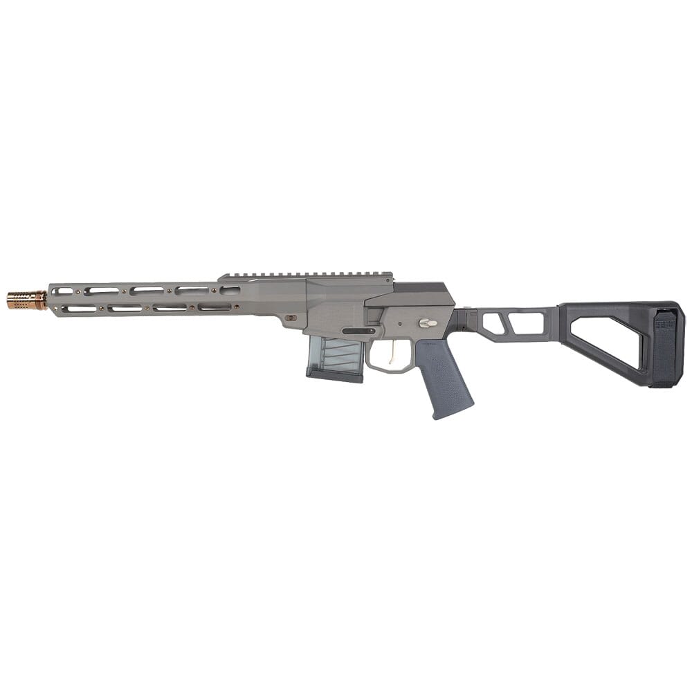 Q, LLC. mini Fix 5.56 NATO 12" 1:7" Gray Pistol w/Brace MINIFIX-556-12IN-PISTOL