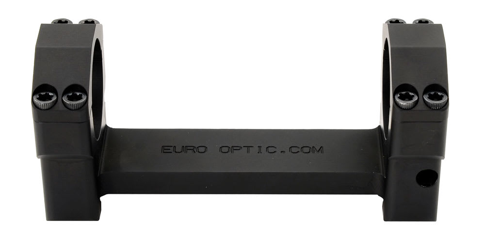 Eurooptic Alloy Unimount 30mm 0 Moa 1.2" high with bubble level