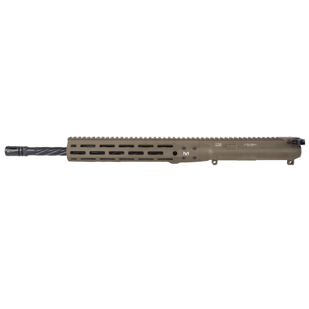 LWRC ICDI M-LOK Direct Impingement 5.56mm NATO 16.1" 1:7" 1/2x28 Bbl Patriot Brown Complete Upper Receiver ICDIU5PBC16ML