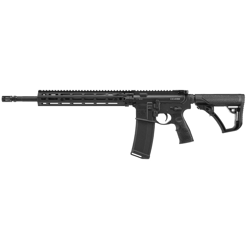 Daniel Defense DD4 RIII 5.56mm NATO 16" 1:7" Bbl Black Rifle w/(1) 32rd Mag 02-191-10750-047