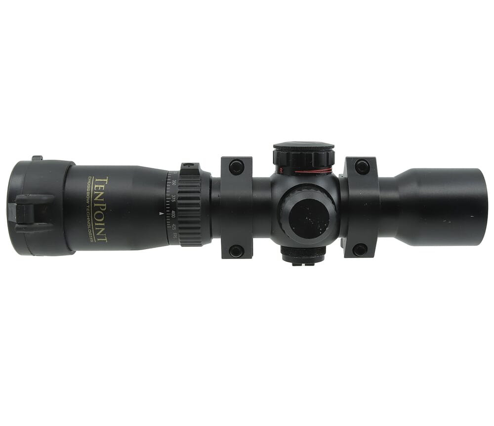 TenPoint USED Siege RS410 Veil Alp Crossbow w/ACUslide & RangeMaster Pro Scope CB21012-6819 - Missing (1) Arrow, (3) Tips & Manual; Scope Scratched & Missing Windage Turret UA2516 for Sale!