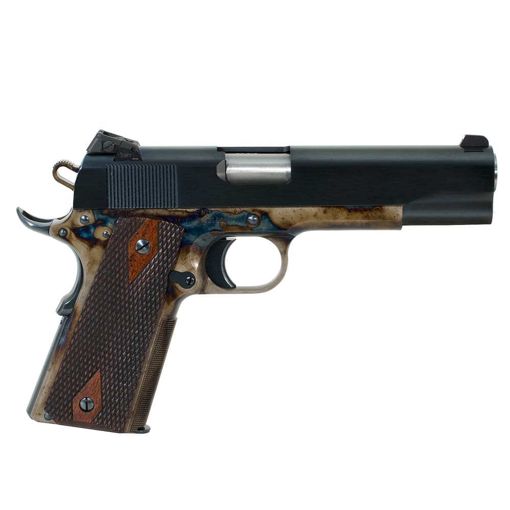 Turnbull 1911 Checker, BT, SS Barrel, Kensight (Heritage) Goverment double diamond wood grips MPN TB-P3-G-CC