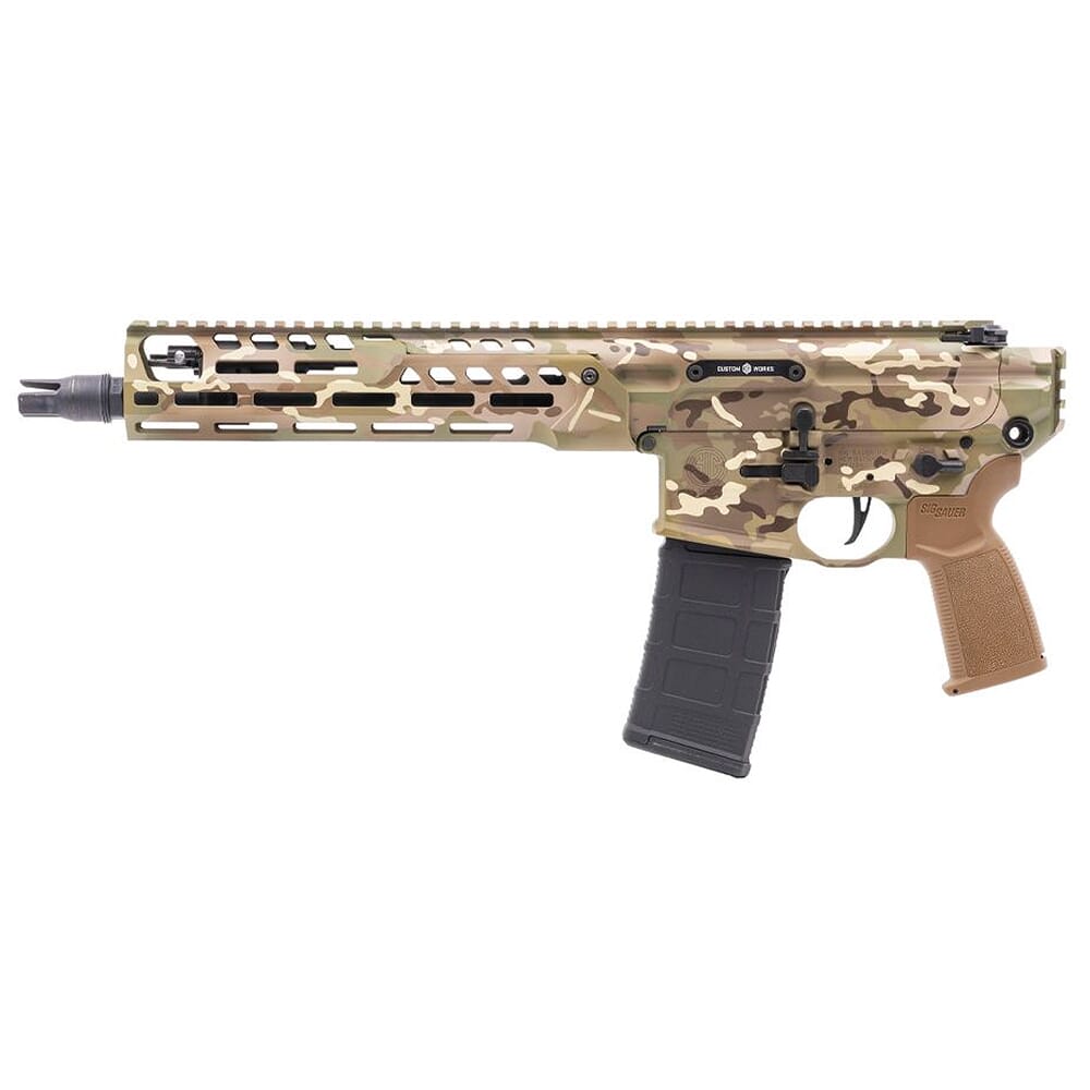 Sig Sauer MCX Custom Works 5.56x45mm NATO 11.5" Bbl Multicam Pistol w/(2) 30rd Mags & M-LOK Handguard