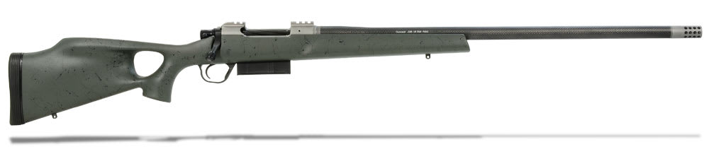 Christensen Arms Summit CF - 338 Lapua 26in -CIP mag- 1:9 twist- RH Thumbhole CF Stock Green with B