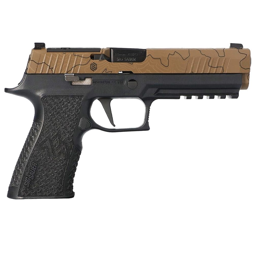 Sig Sauer Custom Works P320 XTEN ENDURE 10mm Auto 5" Pistol w/XRAY3 Day/Night Sights & (3) 15rd Steel Mags 320X5-10-CXR3-CW-R2
