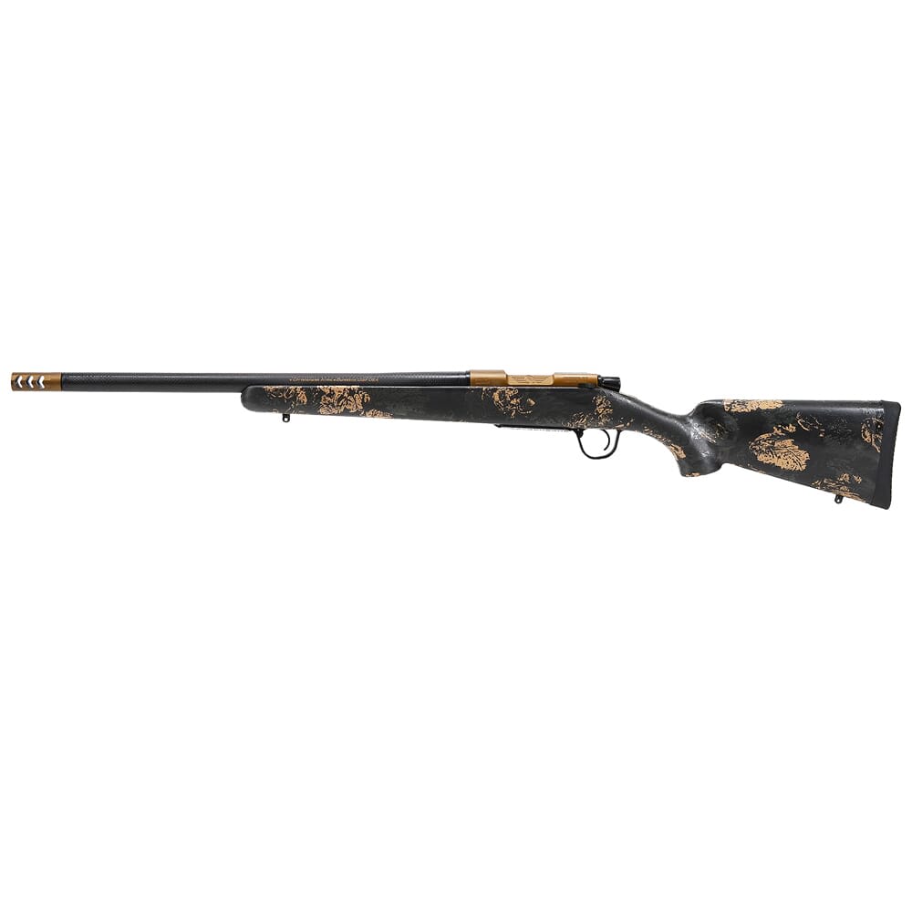 Christensen Arms Ridgeline FFT Burnt Bronze 26 Nosler 22" 1:8" Bbl Green w/Black/Tan Accents Rifle 801-06188-00