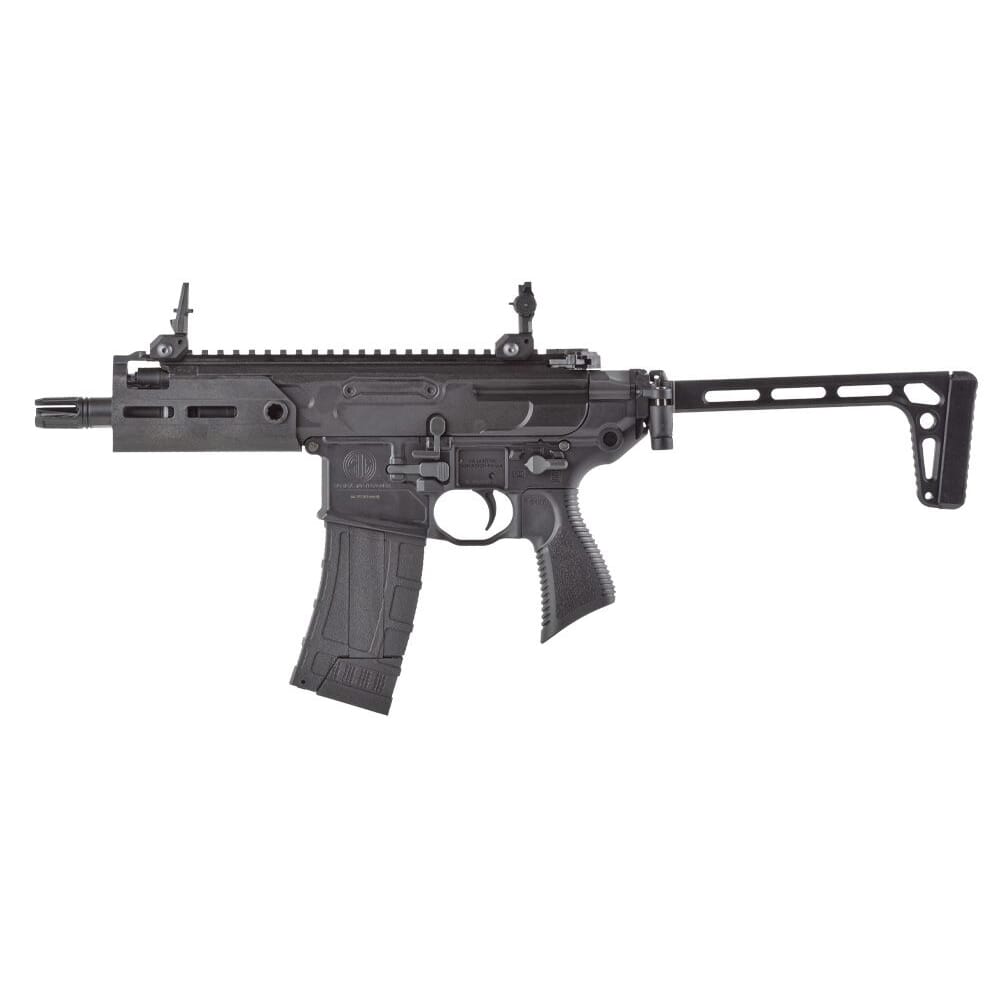 Sig Sauer MCX RATTLER 4.5mm Cal 12gr CO2 Steel BB Gun w/(1) 30rd Mag & Flip-up Front/Rear Sights AIR-RATTLER-BB