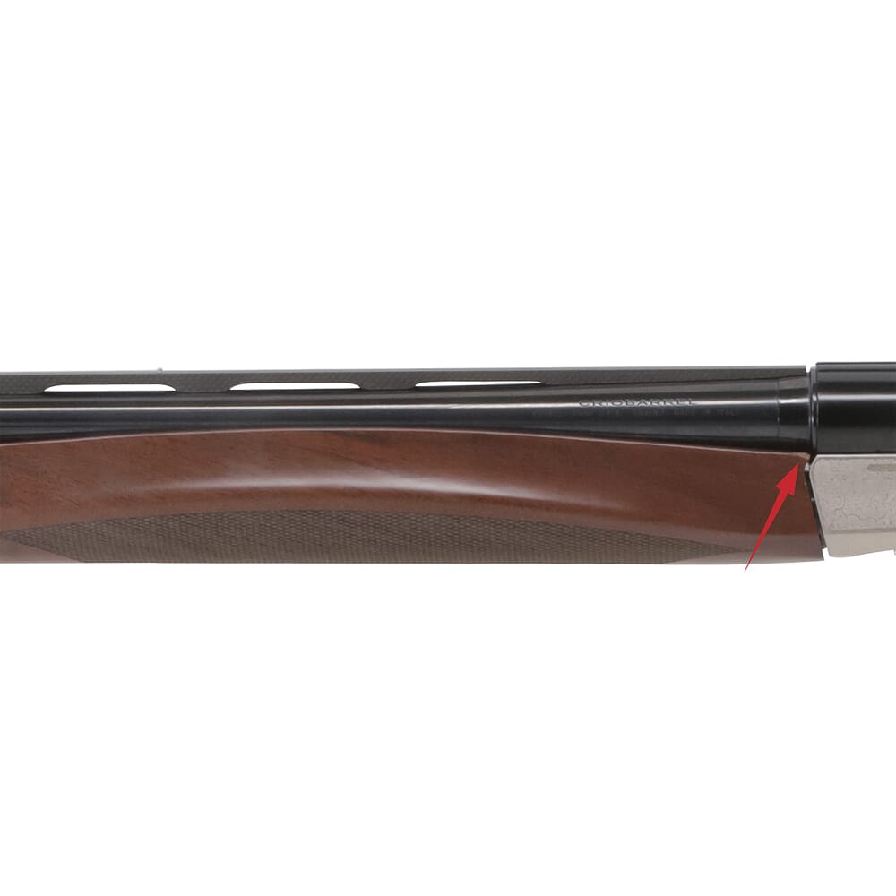 Benelli USED ETHOS Field 12ga 3" 26" AA-Grade Satin Walnut Engraved Nickel-Plated Receiver 4+1 Semi-Auto Shotgun 10461 As New, Small Nick in Forearm Wood UA2868