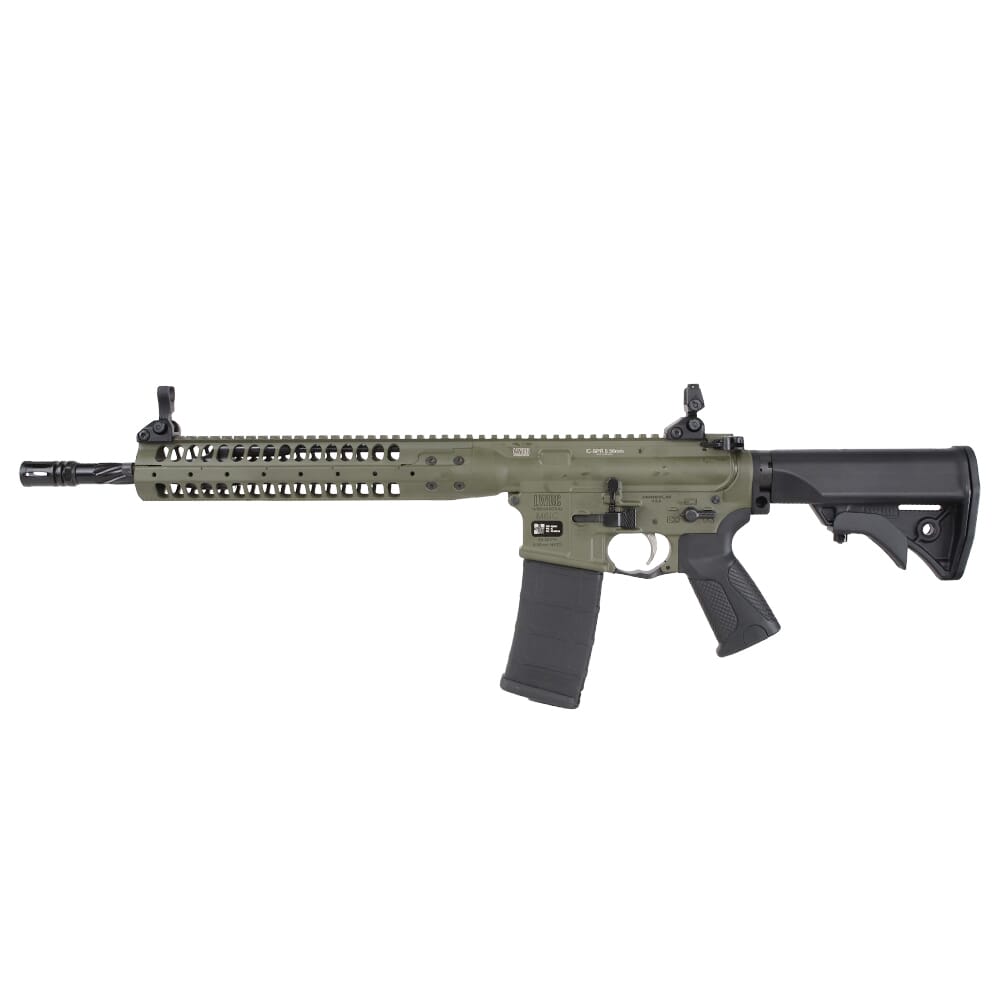 LWRC IC-SPR 5.56mm NATO 14.7" 1:7" P&W Bbl OD Green Special Purpose Rifle ICR5ODG14PSPR
