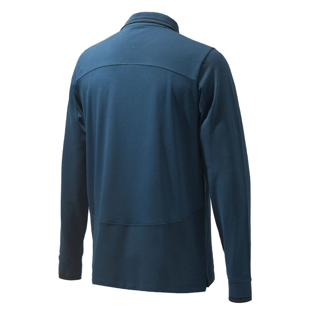 Beretta Airmesh LS Polo Blue Total Eclipse 2XL MP451T13540504XXL