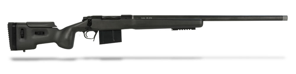 Christensen Arms Carbon One Custom -Rem SS RH - 338 Lapua 26in - Brake - Tactical Graphite Stock - T