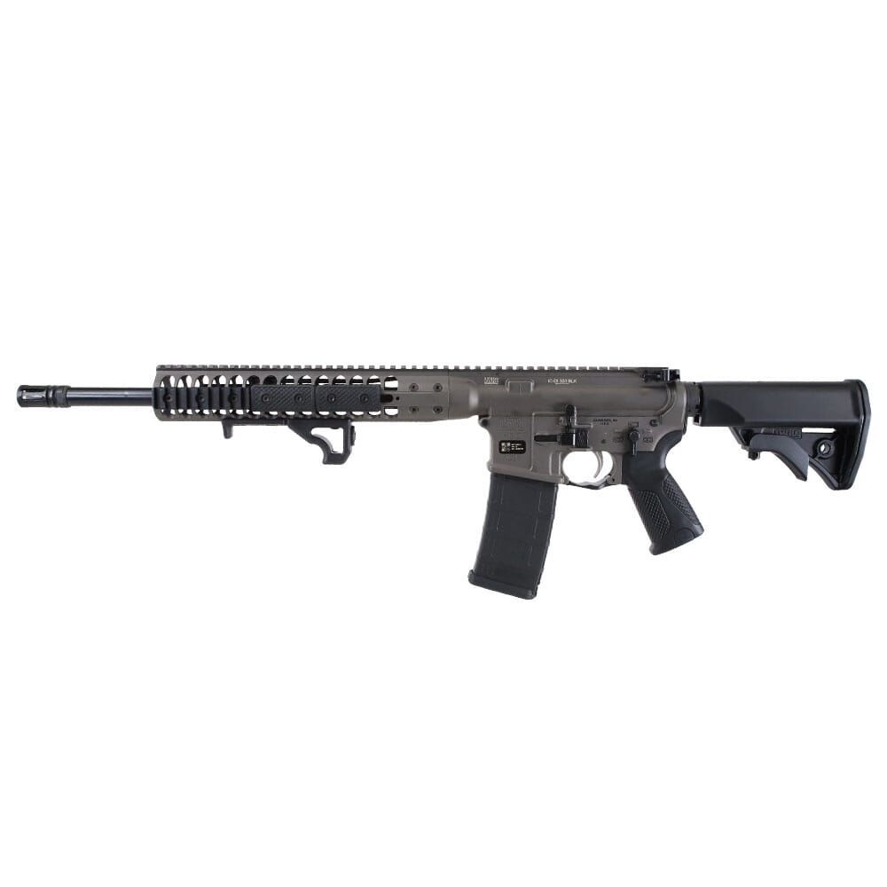 LWRC ICDI Direct Impingement .300 Blackout 16.1" 1:7" 5/8x24 Bbl Tungsten Grey Rifle ICDIR3TG16