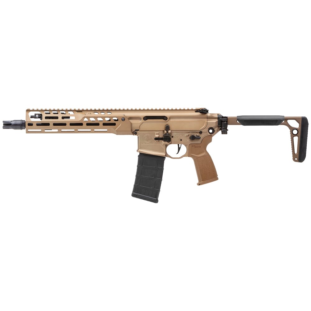 Sig Sauer MCX SPEAR-LT 5.56 NATO 11.5" 1:7" Bbl Coyote Brown Short Barrel Rifle w/(1) 30rd Magazine (NFA) RMCX-556N-11B-LT-SBR