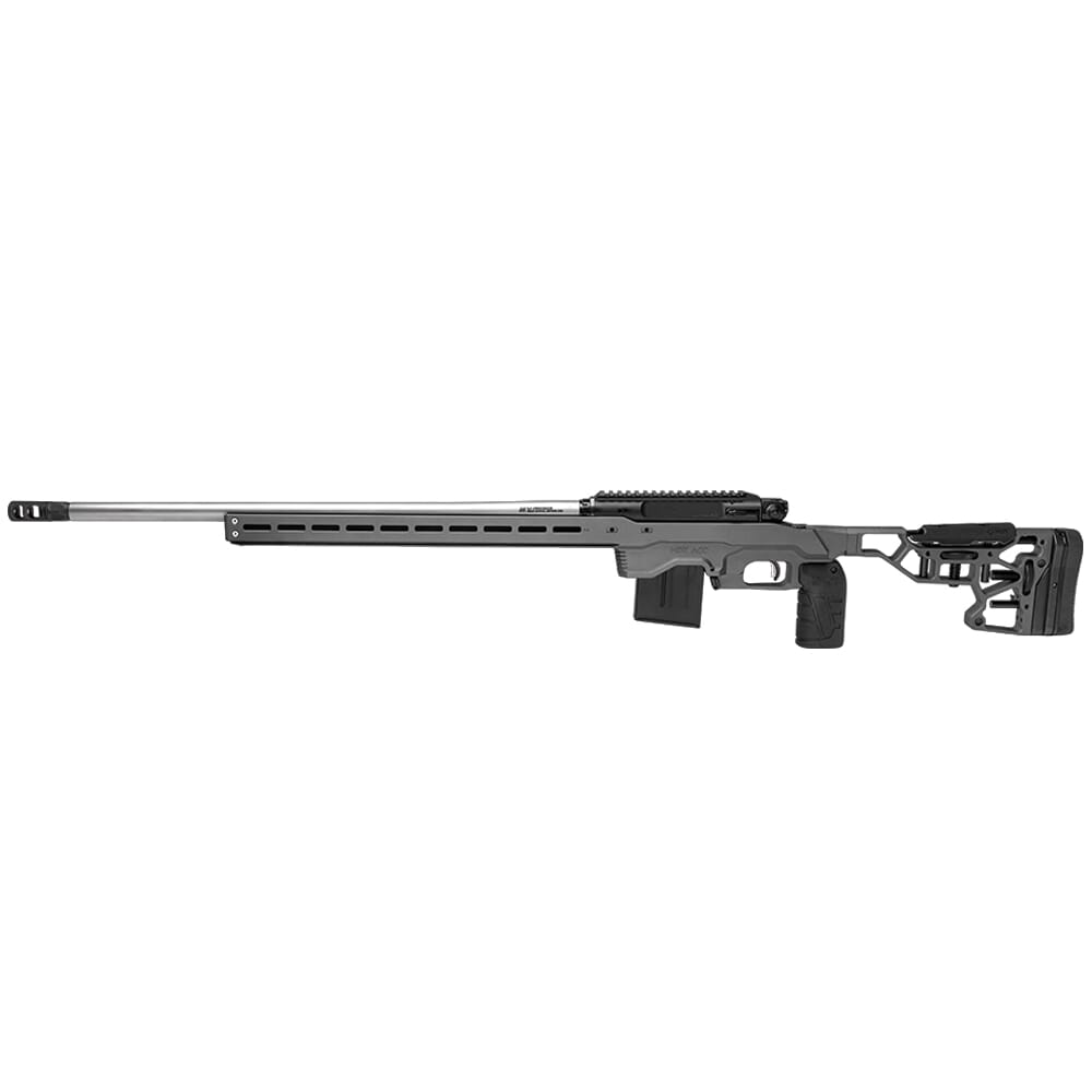 Savage Arms IMPULSE Elite Precision .338 Lapua Mag 30" 1:9.3" 5/8x24 Bbl Gray/Stainless BA Rifle w/(1) 5rd Mag & MDT ACC Chassis 57893