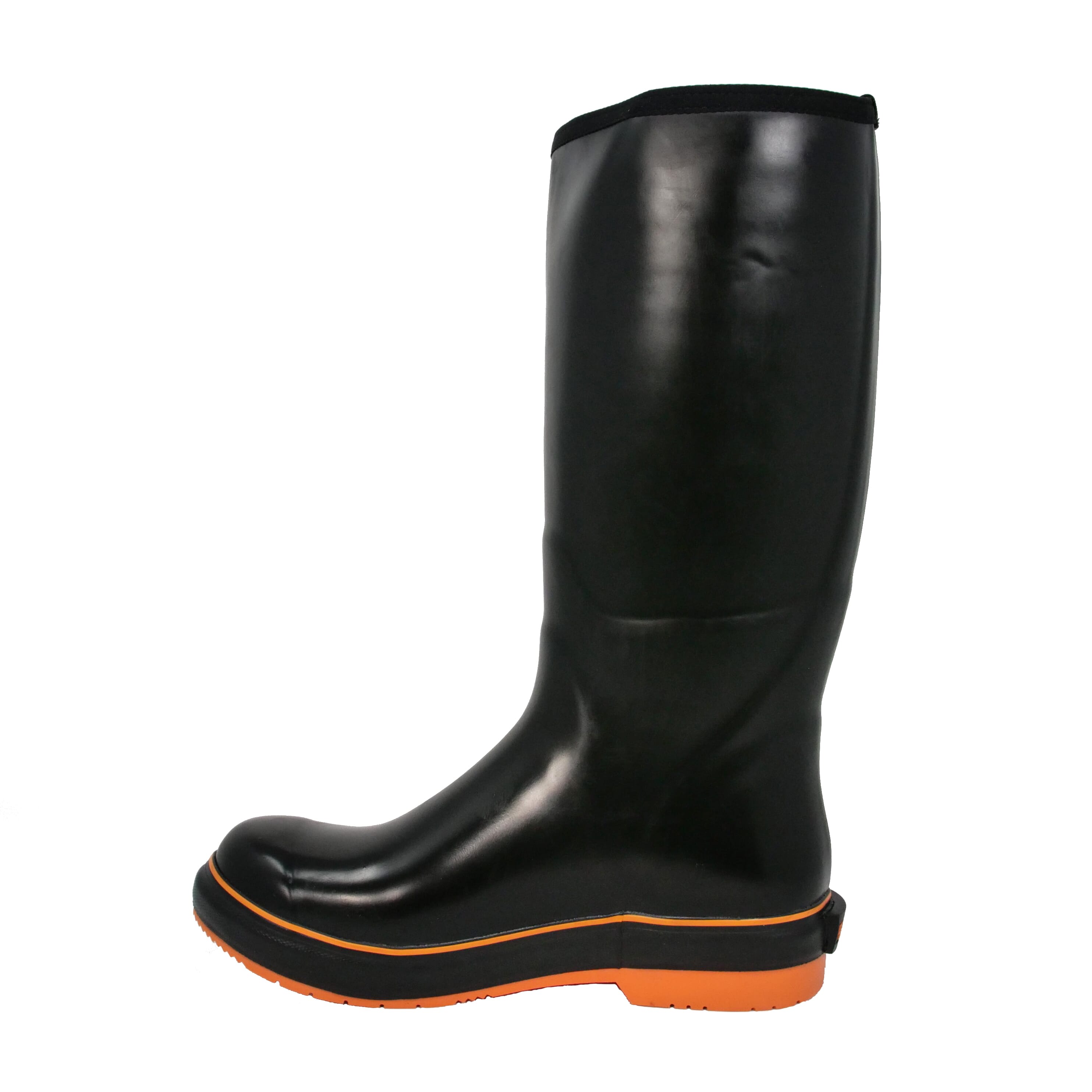 Dryshod SEAMONSTER Black/Orange Size 15 Boots SEA-MH-BK-M15