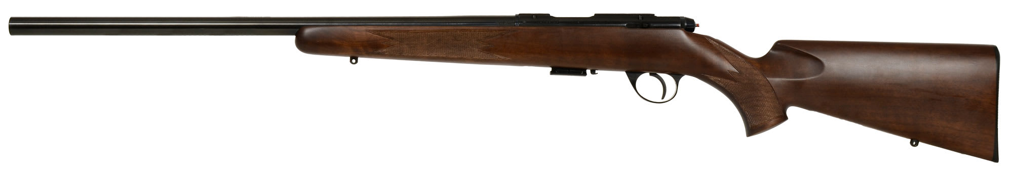 Anschutz 1717 D HB .17 HMR Walnut Classic 23" Bbl Rifle w/Single-Stage Trigger 006677