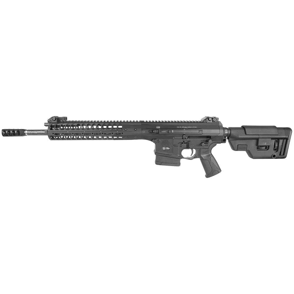 LWRC REPR MKII 7.62mm NATO 16.1" 5/8x24 1:10" Proof Bbl Black CA Compliant Rifle REPRMKIIR7BPR16SCCAC