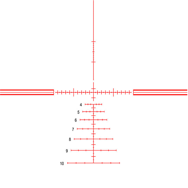 Nightforce NXS 2.5-10x32 .25 MOA IHR Scope UA-1187