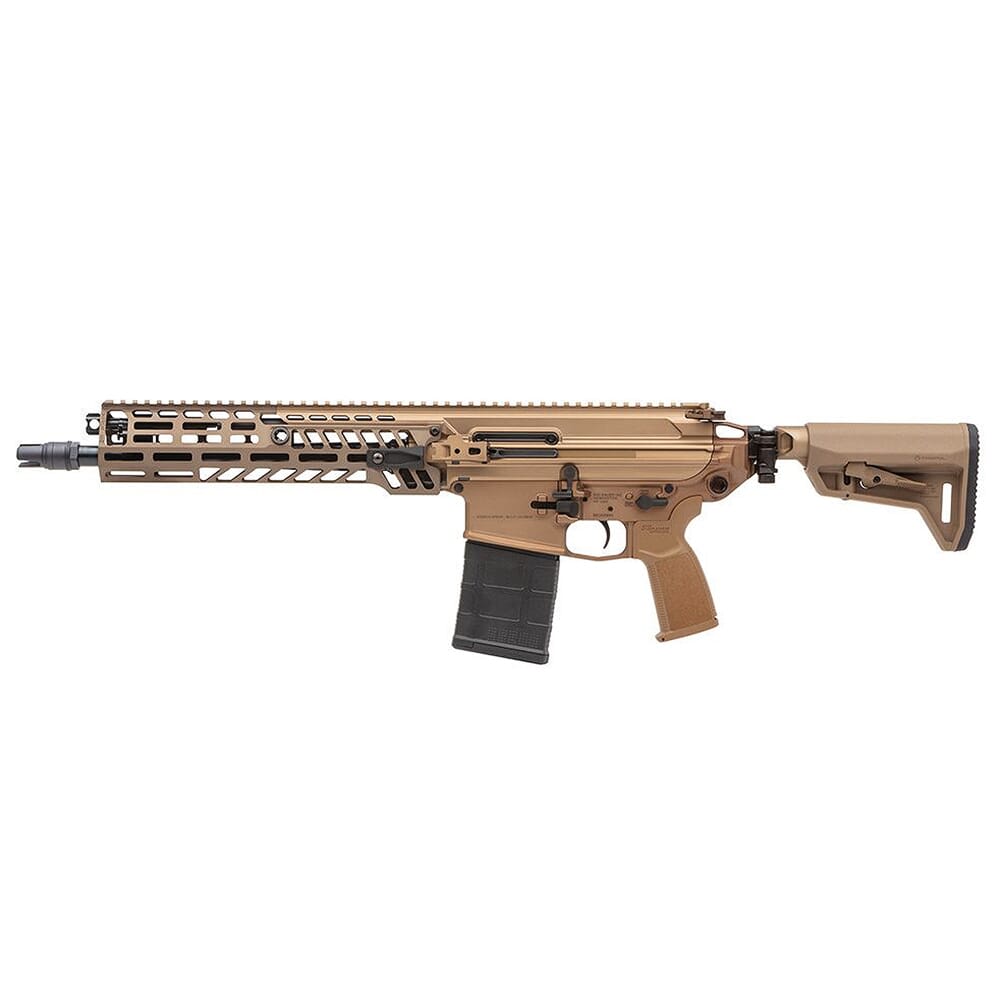 Sig Sauer MCX SPEAR 7.62x51mm NATO 13" 1:10" Bbl Coyote Brown Optic Ready Short Barrel Rifle w/(1) 20rd Magzine (NFA) RSPEAR-762-13B-SBR
