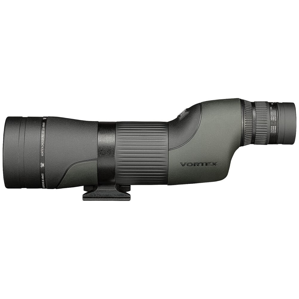 Vortex Crossfire HD 16-48x65mm Straight Spotting Scope w/Neoprene Case, Lens Covers, Lens Cloth CF-65S