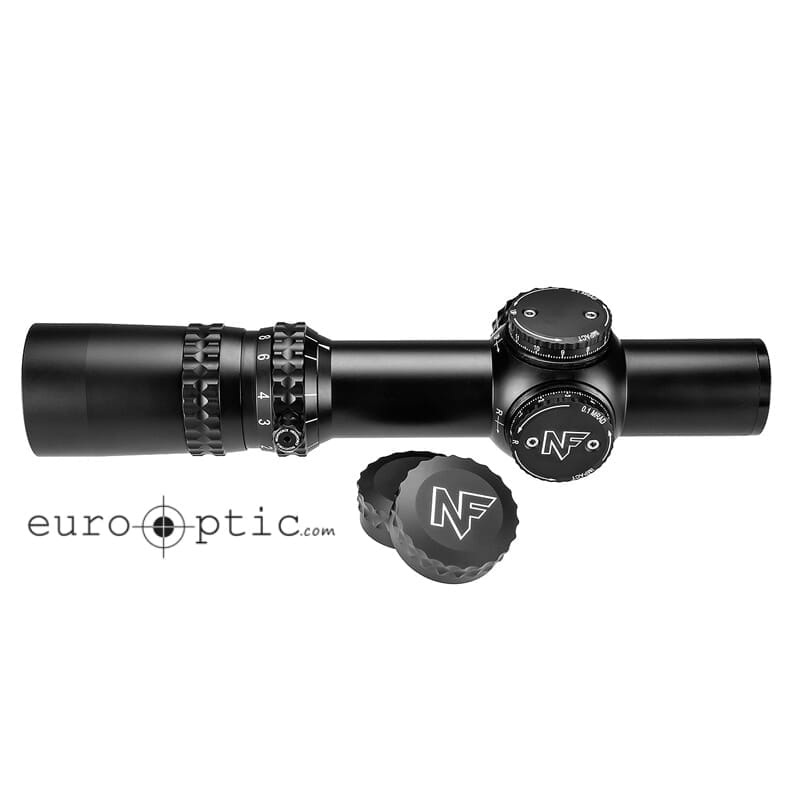 Nightforce ATACR 1-8x24mm F1 .1mrad - NVD - Capped Adj - PTL FC-DM C597 Turrets Exposed