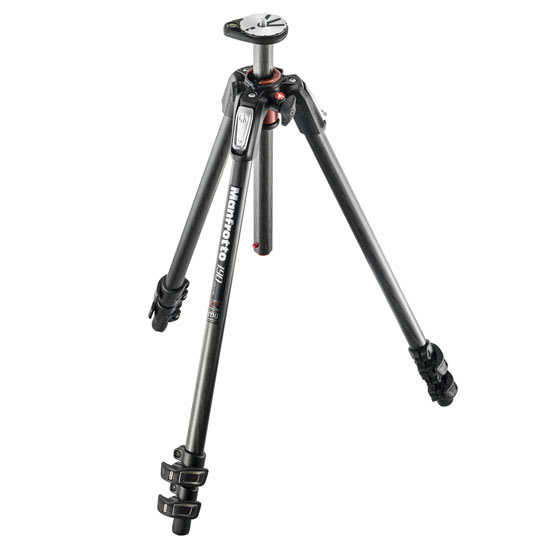 Manfrotto 190 Carbon Fiber 3 Section Tripod