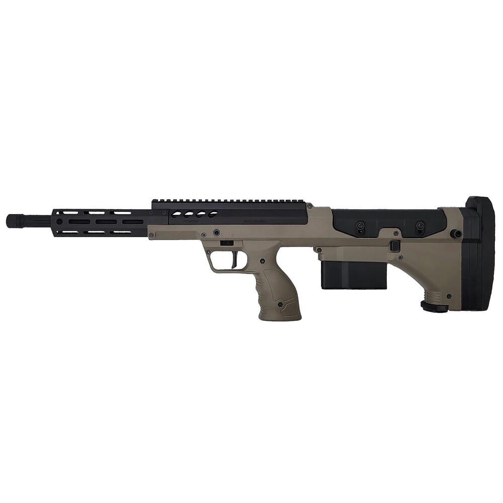 Desert Tech SRSA2 Covert 6.5 Creedmoor 18" 1:8" 5/8x24" Bbl 6rd Black/FDE Bolt-Action Rifle SRS-RF-C-D18R-BF