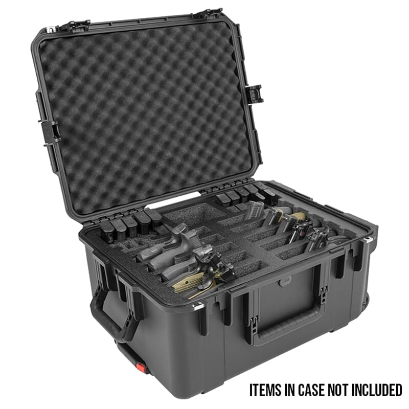 SKB iSeries Multi/10 Handgun Black Case 3i-2217-10B-M