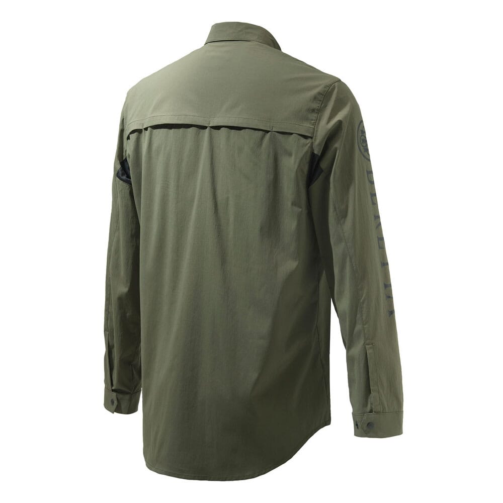 Beretta Storm Shirt Green Small LU014T19370715S