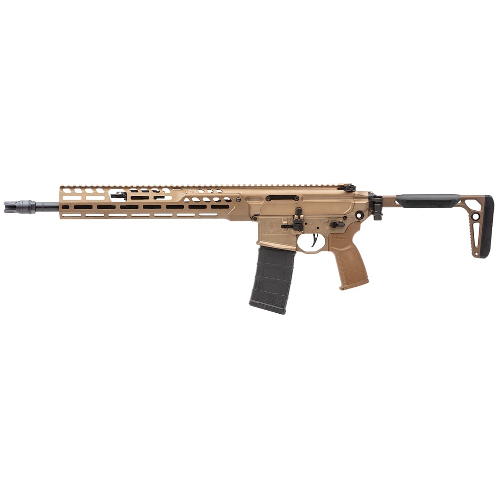 Sig Sauer MCX SPEAR-LT 5.56 NATO 16" 1:7 Bbl Coyote Brown Rifle w/(1) 30rd Magazine RMCX-556N-16B-LT