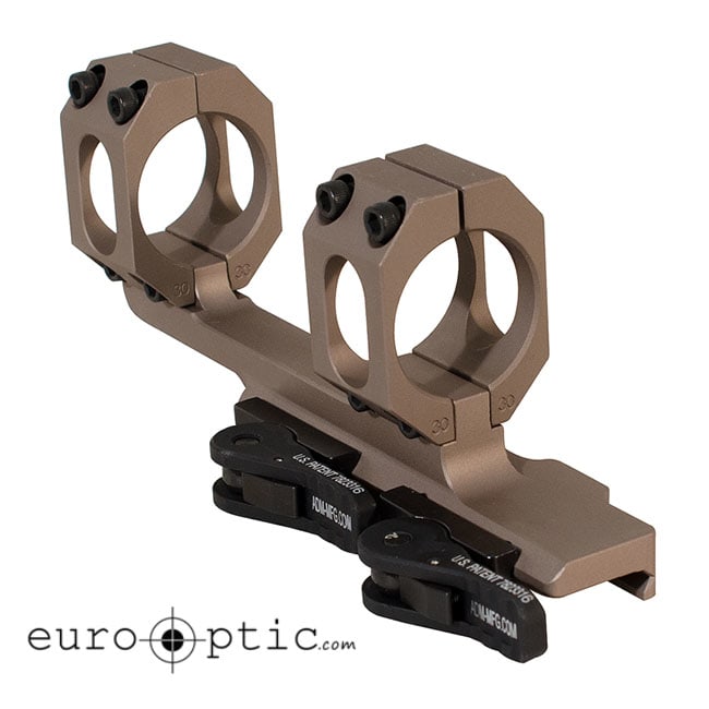 ADM AD-Recon 30 MOA 30mm STD Lever FDE Cantilver Scope Mount