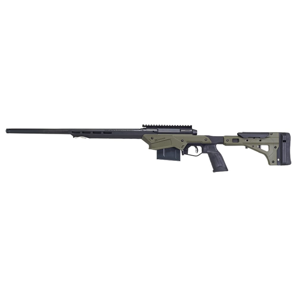Savage Arms AXIS II Precision .308 Win 22" 1:10" 5/8x24 Bbl OD Green/Black BA Rifle w/(1) 10rd Mag 57551