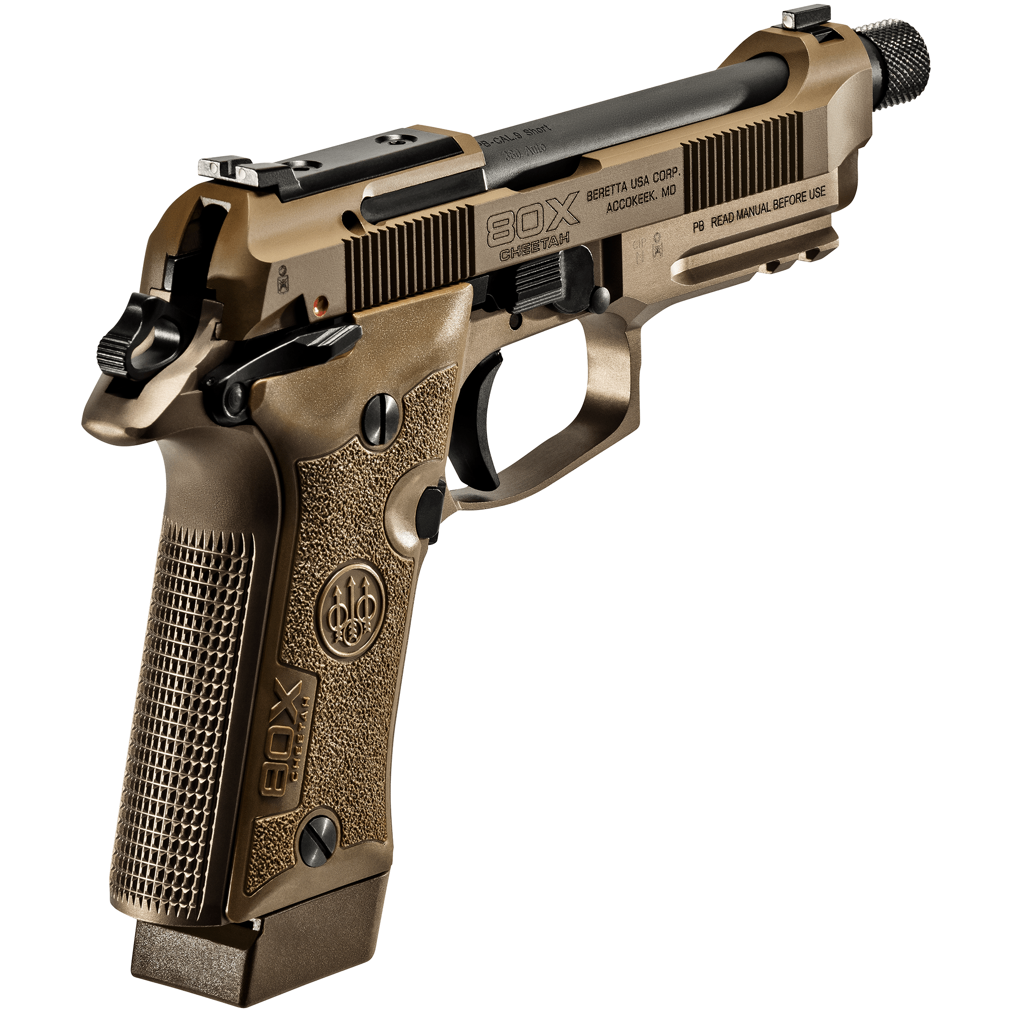 Beretta 80X Cheetah Tactical .380 ACP Pistol J80XTD10-img-5