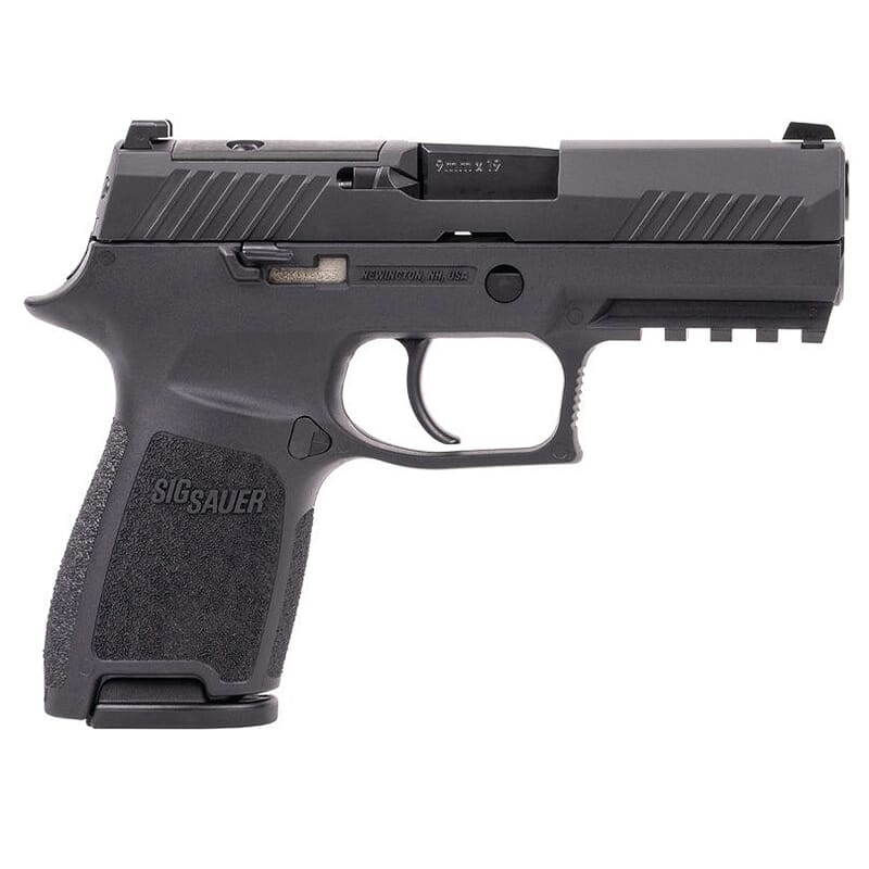 Sig Sauer P320 Compact 9mm Auto 3.9" Bbl Optics Ready Pistol w/(2) 15rd Magazines 320C-9-BSSP