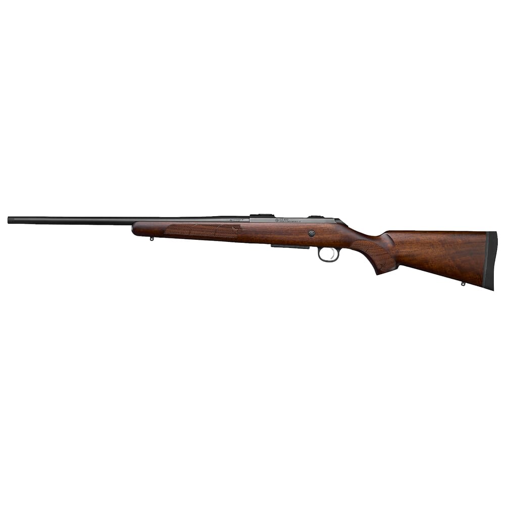 CZ-USA 600 ST2 American 6.5 Creedmoor 20" 9/16x24 Bbl Drilled/Tapped 5rd Walnut Rifle 07713
