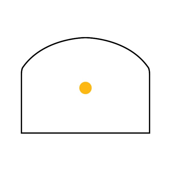 Trijicon RMR Dual Illuminated Sight 7.0 MOA Amber Dot MOARM04-33-Trijicon