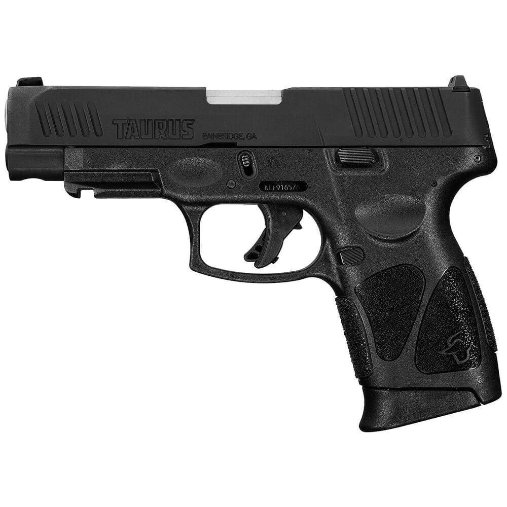 Taurus G(3)L SR 9mm Bk/Bk 4" Pistol w/(2)10 Non-Manual Safety 1-G3XLSR9041-10