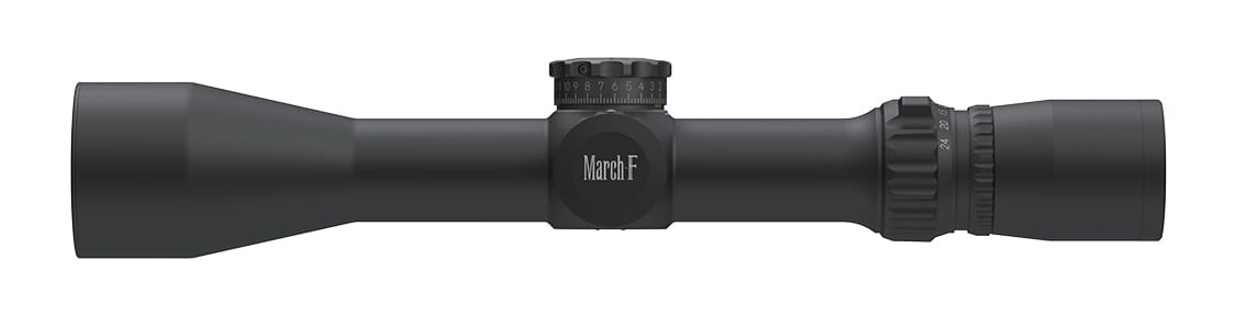 March F Tactical 3-24x42 FMA-2 Reticle 1/4MOA FFP Riflescope D24V42FMA
