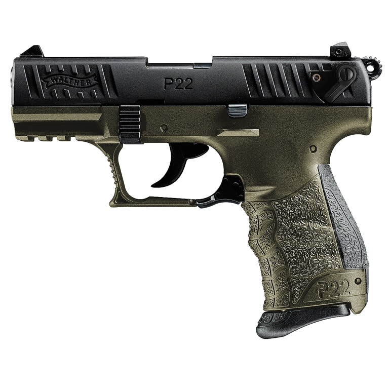 Walther P22QD .22 L.R. Military 10 round
