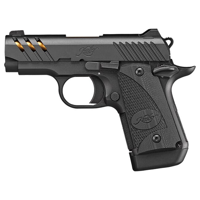 Kimber Micro 9 ESV (Black) (TiN Gold Barrel) 9mm Pistol 3300199