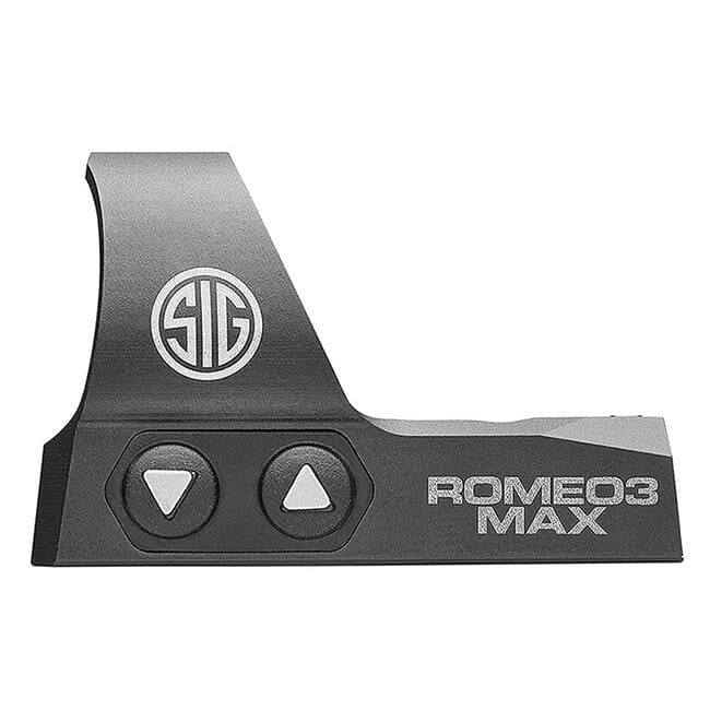 Sig Sauer ROMEO3 MAX, 1x30mm, 3 MOA, 1.0 MOA Adjust, M1913 Mount, Black SOR31003