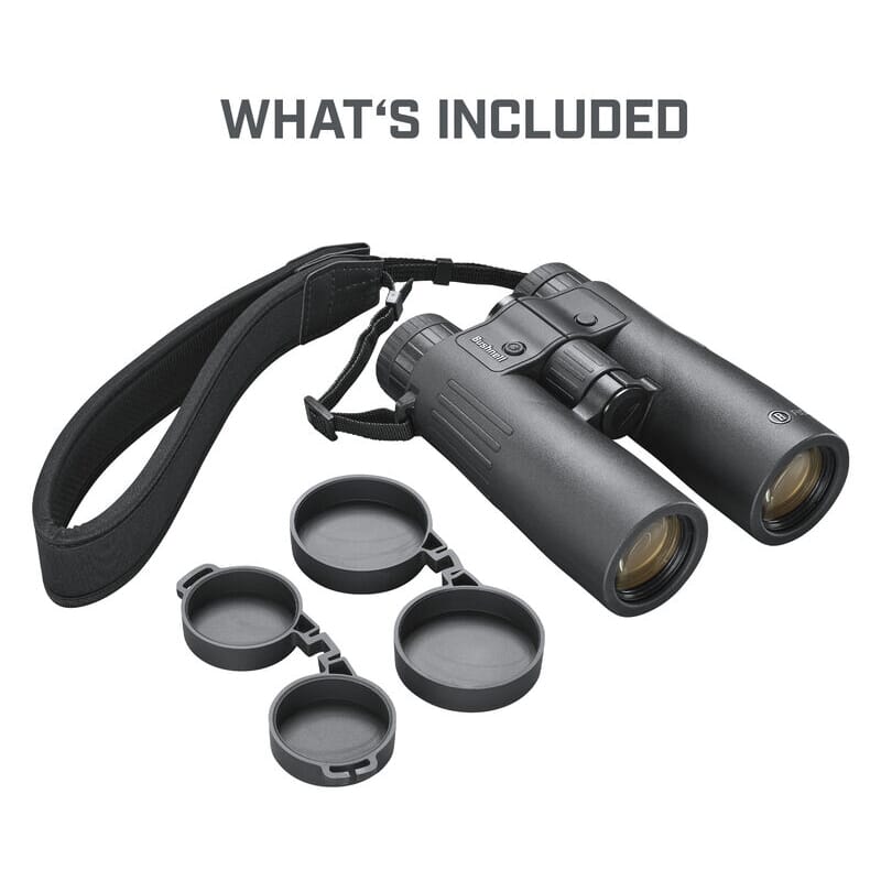 Bushnell Fusion X 10x42mm Black ActiveSync Display WP HDO Laser Rangefinding Binoculars FX1042AD