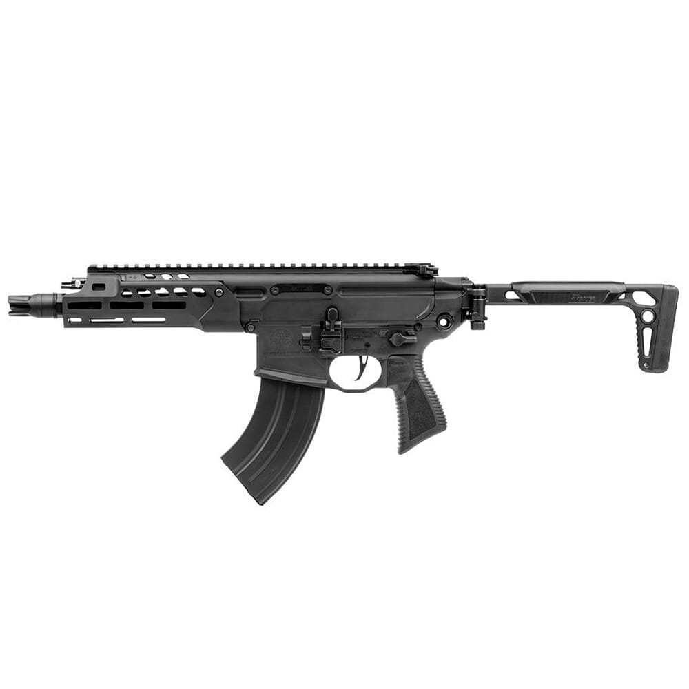 Sig Sauer MCX Rattler LT 7.62X39 7.75" 1:9.5" CHF Bbl Black Short Barrel Rifle w/(1) 28rd Magazine (NFA) RMCX-762R-7B-LT-SBR