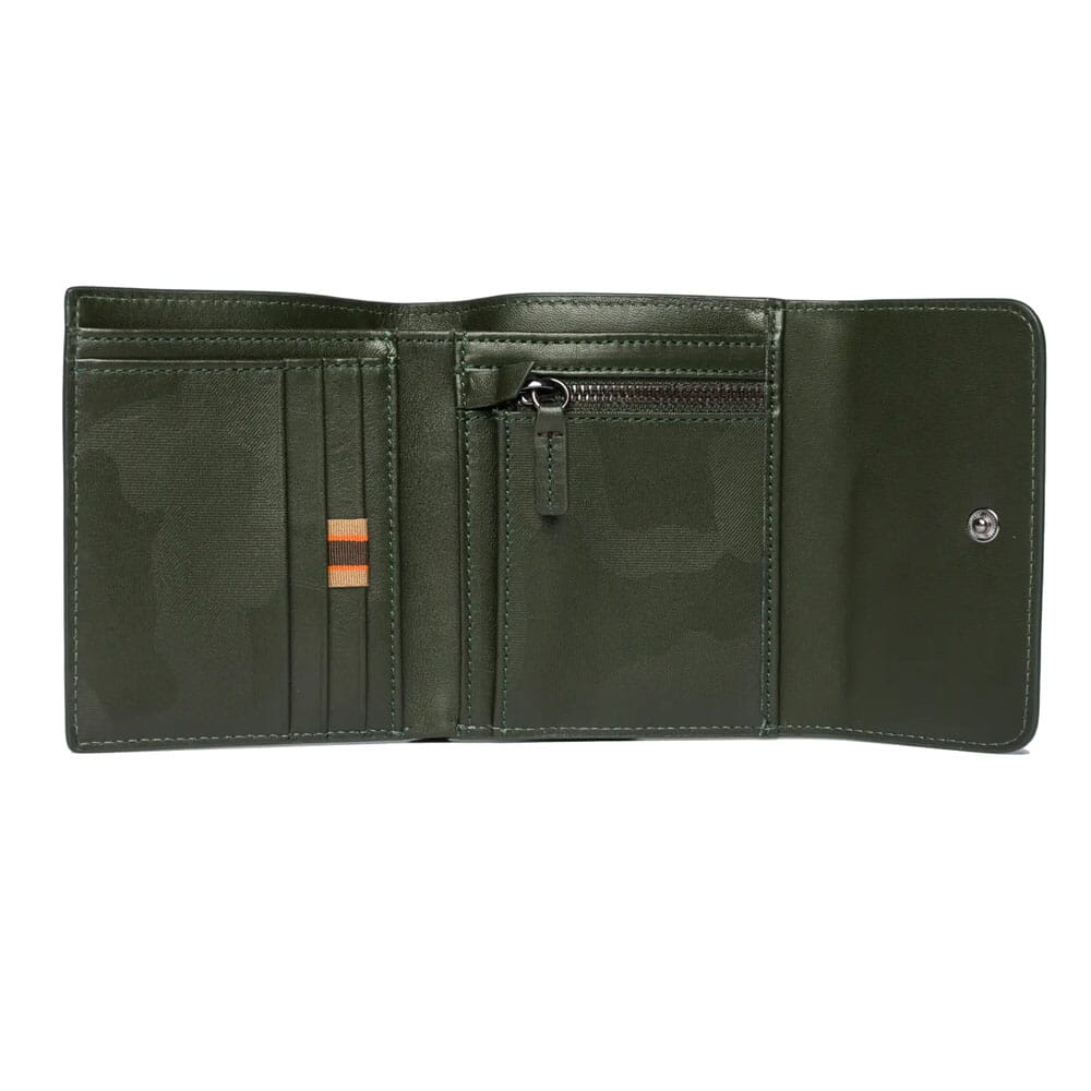 Beretta Green Bifold Wallet w/Flap PP111L01260715UNI