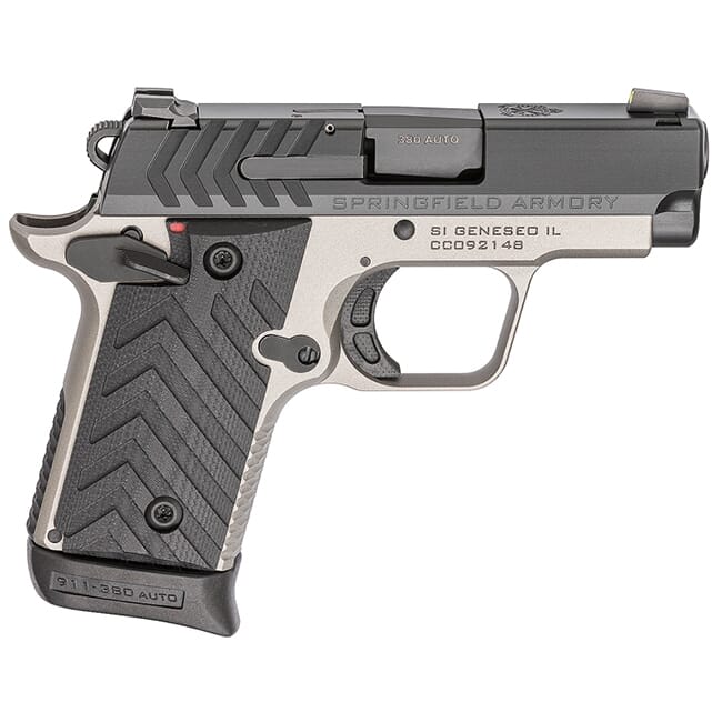 Springfield Armory 911 .380 ACP Titanium / Nitride Pistol (w/ 2 magazines) PG9109TN