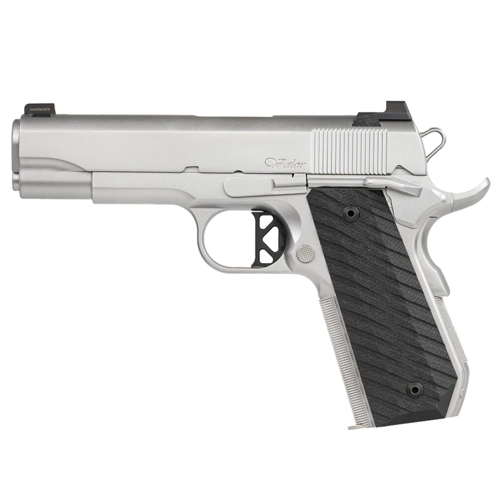 Dan Wesson VBOB .45ACP SS w/Front Trit Night Sight/Serrated U Notch Rear, Ambi Safety, G10 Grips, 8rd Pistol 01827