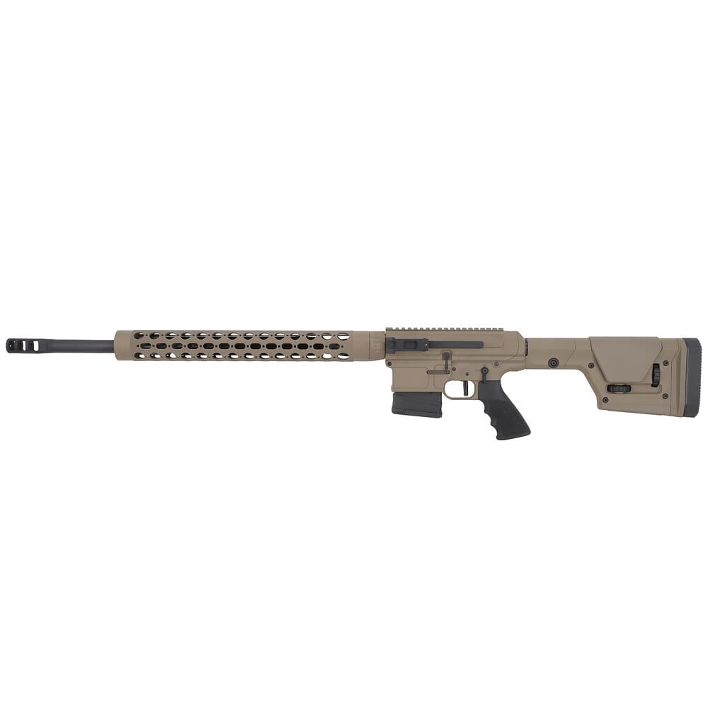 JP Enterprises LRP 6.5 CM Rifle 22" 1:8" 3-Port Comp FDE w/(1) 10rd P-Mag LRP-07-65-22