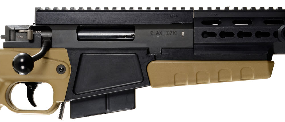 AX260 24" Plain Barrel, Brake, Butt Spike, Dark Earth, Quick Butt, Quick Cheek